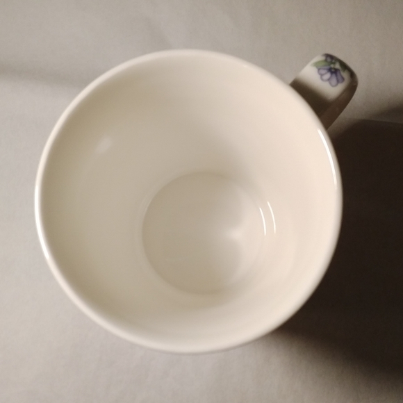 All For You MUG Purple & Blue Flowers in Basket Butterfly Eiffel Tower 12 oz Cup - Picture 6 of 12